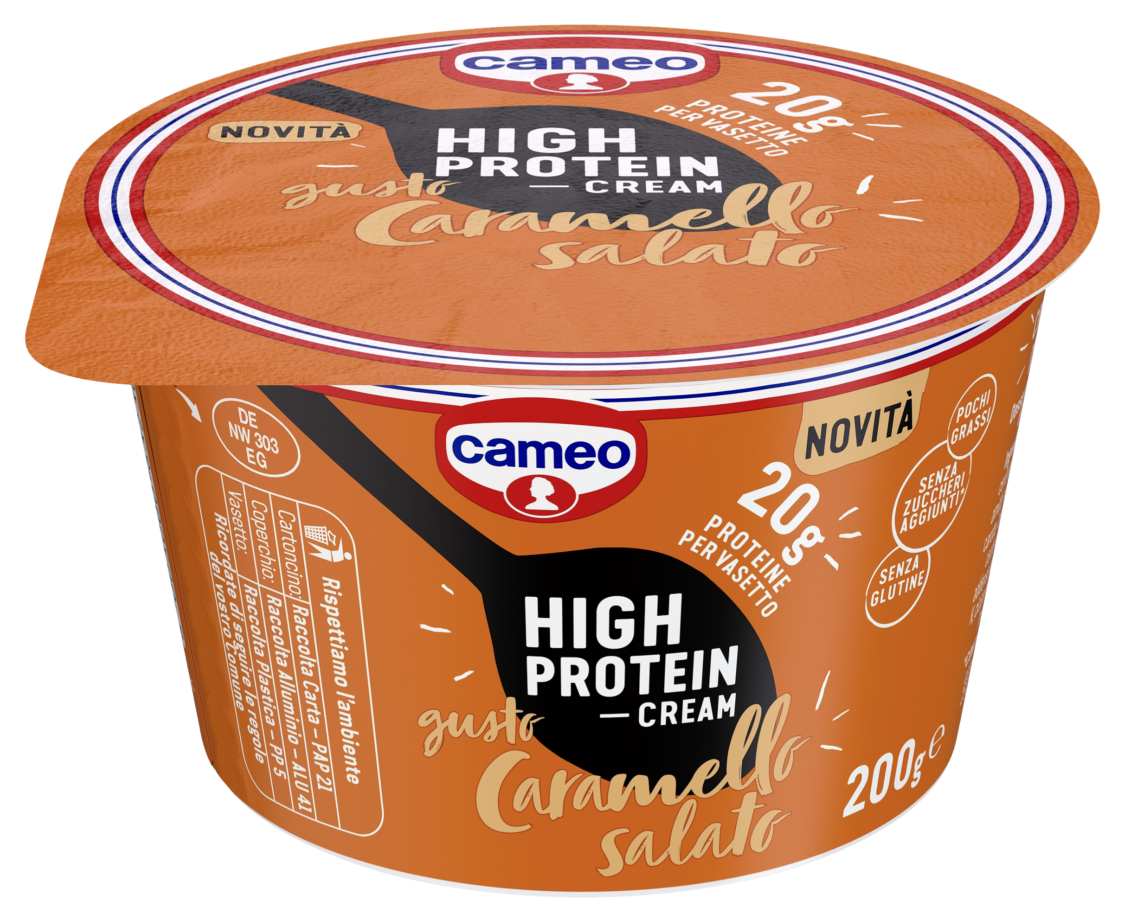 Crema proteica, High Protein Cream